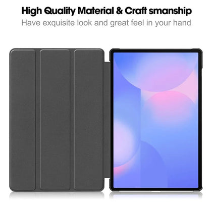 Étui pour Samsung Galaxy Tab S10 FE+, Techsuit, FoldPro, Noir
