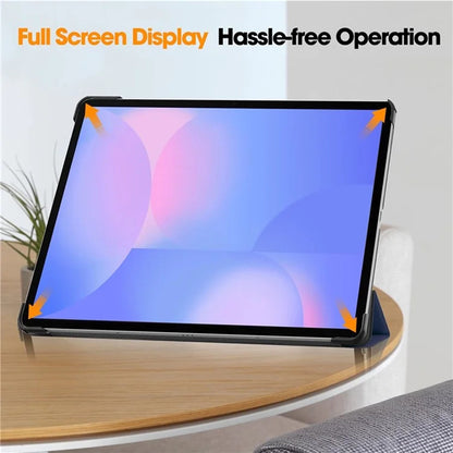 Housse pour Samsung Galaxy Tab S10 FE+, Techsuit, FoldPro, Rouge