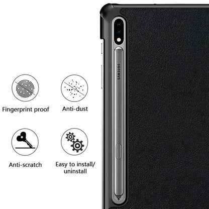 Case for Samsung Galaxy Tab S10 Ultra / Tab S9 Ultra / Tab S8 Ultra, Techsuit, FoldPro, Black