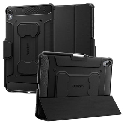 Coque pour Samsung Galaxy Tab S11, Spigen, Rugged Armor Pro, Noire ACS10149