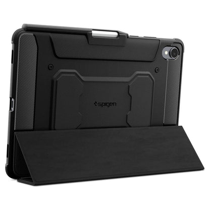 Coque pour Samsung Galaxy Tab S11, Spigen, Rugged Armor Pro, Noire ACS10149