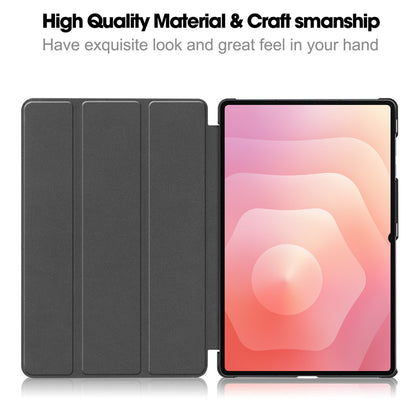 Étui pour Samsung Galaxy Tab S11 Ultra, Techsuit, FoldPro, Noir