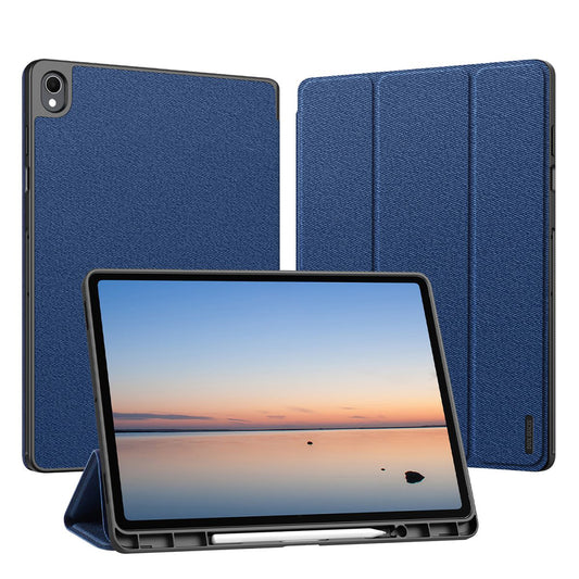 Étui pour Samsung Galaxy Tab S12 Plus, DUX DUCIS, Domo avec porte-stylet, bleu