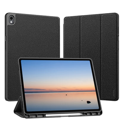 Étui pour Samsung Galaxy Tab S12 Plus, DUX DUCIS, Domo avec porte-stylet, noir