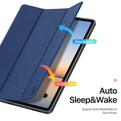 Étui pour Samsung Galaxy Tab S12 Plus, DUX DUCIS, Domo avec porte-stylet, noir