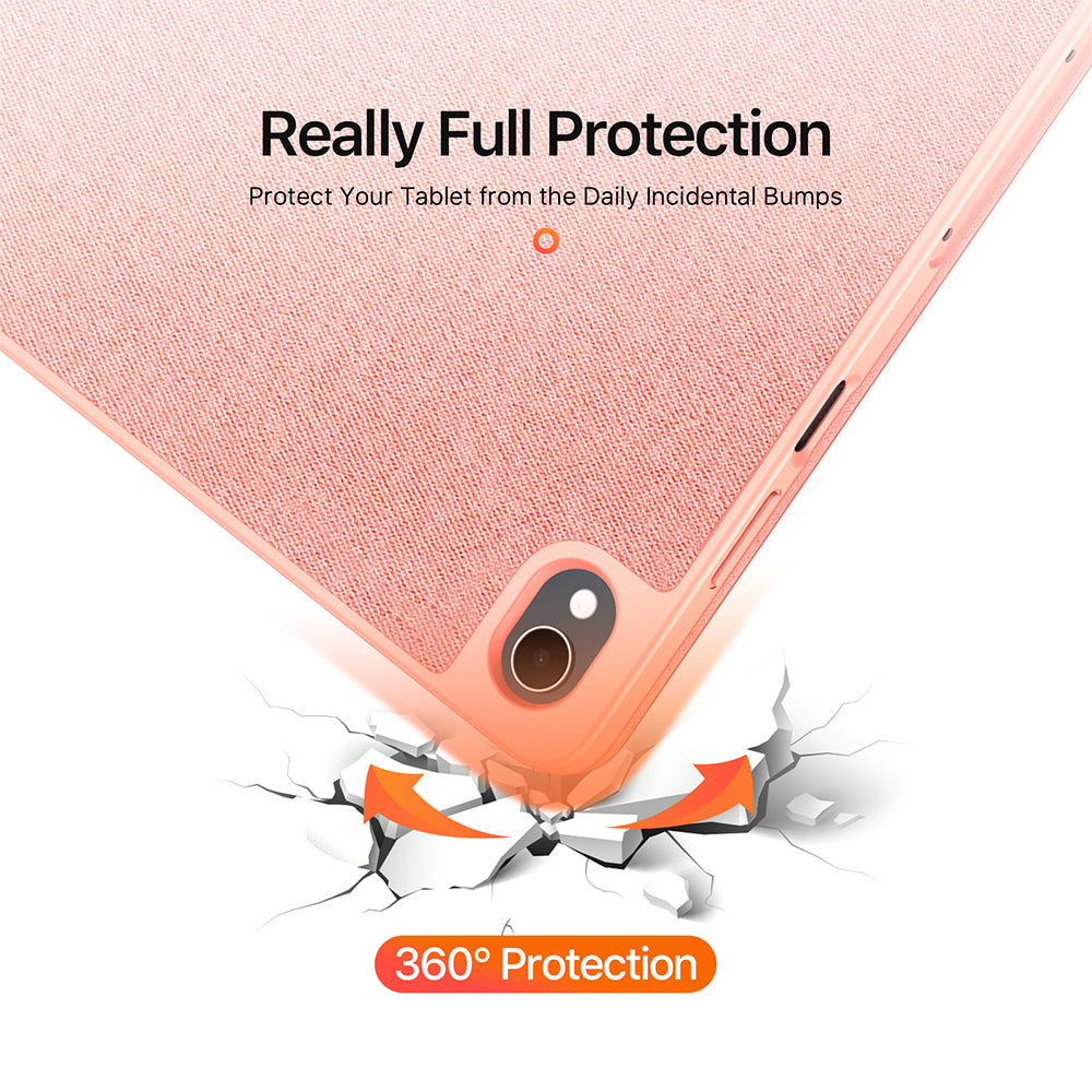 Étui pour Samsung Galaxy Tab S12 Plus, DUX DUCIS, Domo avec porte-stylet, noir