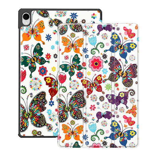 Housse pour Samsung Galaxy Tab S12 Plus, Techsuit, FoldPro Butterfly, Multicolore