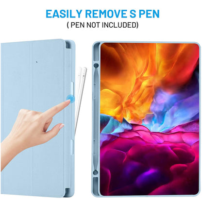 Case for Samsung Galaxy Tab S6 Lite (2024) / Tab S6 Lite (2022) / Tab S6 Lite (2020), Techsuit, Flex Trifold, Blue