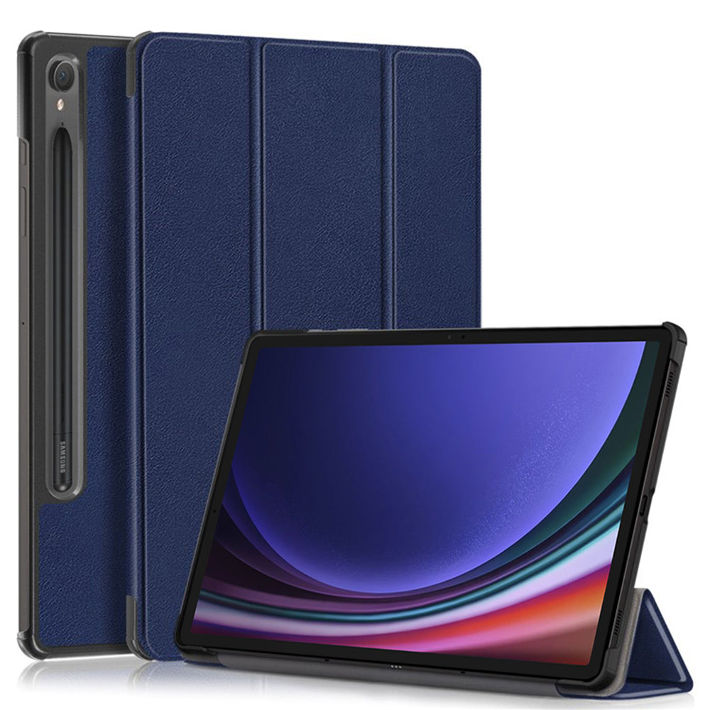 Coque pour Samsung Galaxy Tab S9 FE / Tab S9 / Tab S10 FE, Techsuit, FoldPro, Bleue