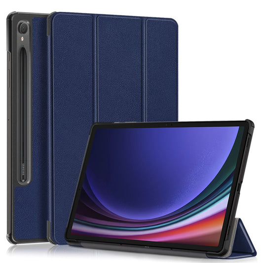 Coque pour Samsung Galaxy Tab S9 FE / Tab S9 / Tab S10 FE, Techsuit, FoldPro, Bleue