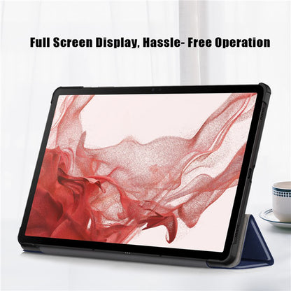 Coque pour Samsung Galaxy Tab S9 FE / Tab S9 / Tab S10 FE, Techsuit, FoldPro, Bleue
