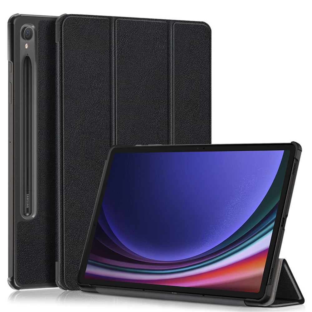 Case for Samsung Galaxy Tab S9 FE / Tab S9 / Tab S10 FE, Techsuit, FoldPro, Black