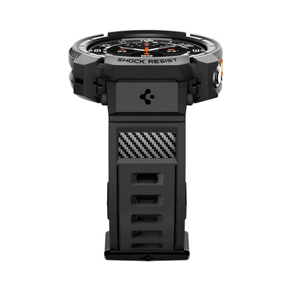 Coque pour Samsung Galaxy Watch Ultra2, Spigen, Rugged Armor Pro, Noir Mat ACS11612