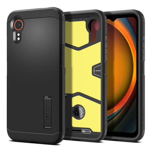 Coque pour Samsung Galaxy Xcover7 G556, Spigen, Tough Armor, Noire ACS07505