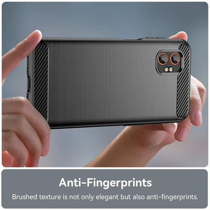 Coque pour Samsung Galaxy XCover7 Pro, Techsuit, Carbone, Noire