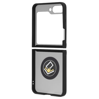 Coque pour Samsung Galaxy Z Flip7 FE F761 / Z Flip6 F741, Techsuit, Glinth, Noire