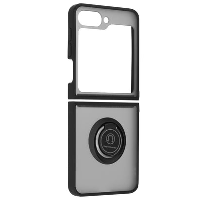Coque pour Samsung Galaxy Z Flip7 FE F761 / Z Flip6 F741, Techsuit, Glinth, Noire