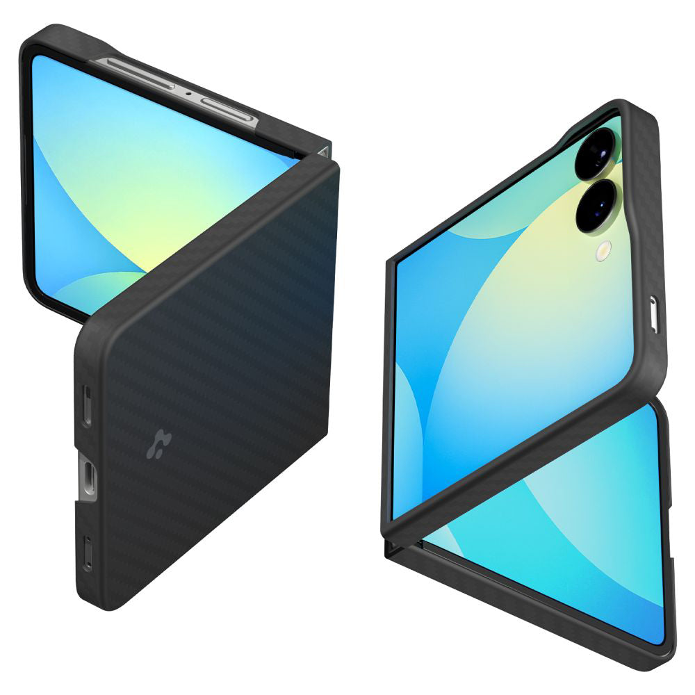 Étui pour Samsung Galaxy Z Flip7 F766, Spigen, Air Skin, Noir ACS09564