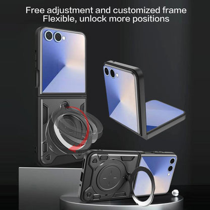 Case for Samsung Galaxy Z Flip7 F766, Techsuit, CamGuard Pro, Blue