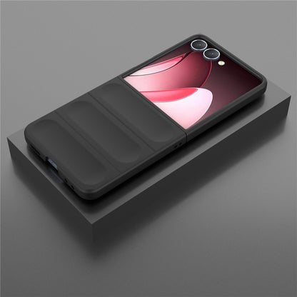 Coque pour Samsung Galaxy Z Flip7 F766, Techsuit, Magic Shield, Violet