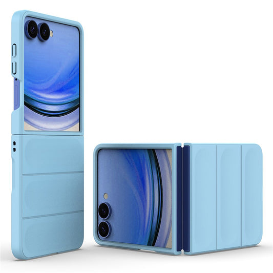 Coque pour Samsung Galaxy Z Flip8 F776, Techsuit, Magic Shield, Bleu