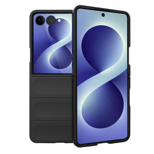 Coque pour Samsung Galaxy Z Flip8 F776, Techsuit, Magic Shield, Noire