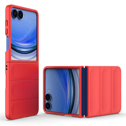 Coque pour Samsung Galaxy Z Flip8 F776, Techsuit, Magic Shield, Rouge