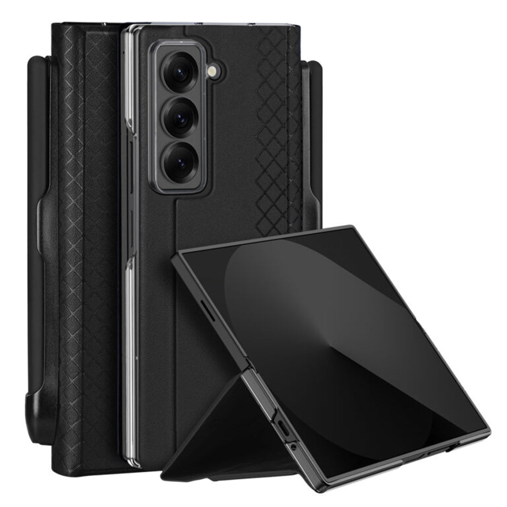 Coque pour Samsung Galaxy Z Fold Special, DUX DUCIS, Bril (avec porte-stylo), Noire