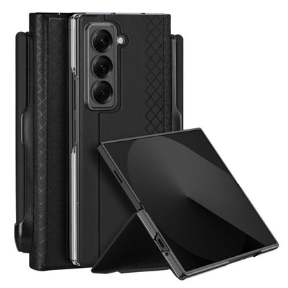 Coque pour Samsung Galaxy Z Fold Special, DUX DUCIS, Bril (avec porte-stylo), Noire