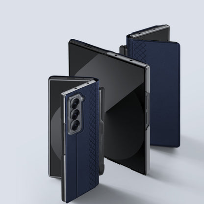 Coque pour Samsung Galaxy Z Fold Special, DUX DUCIS, Bril (avec porte-stylo), Noire