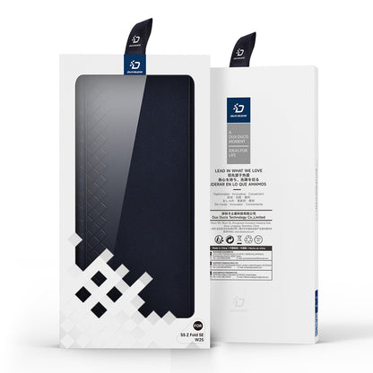 Coque pour Samsung Galaxy Z Fold Special, DUX DUCIS, Bril (avec porte-stylo), Noire