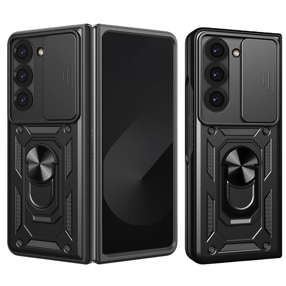 Coque pour Samsung Galaxy Z Fold6 F956, Techsuit, CamShield, Noire
