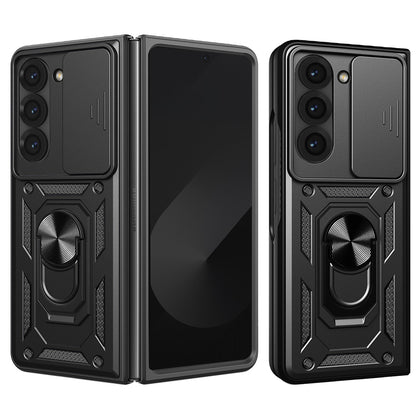 Coque pour Samsung Galaxy Z Fold6 F956, Techsuit, CamShield, Noire