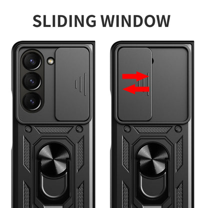 Coque pour Samsung Galaxy Z Fold6 F956, Techsuit, CamShield, Noire