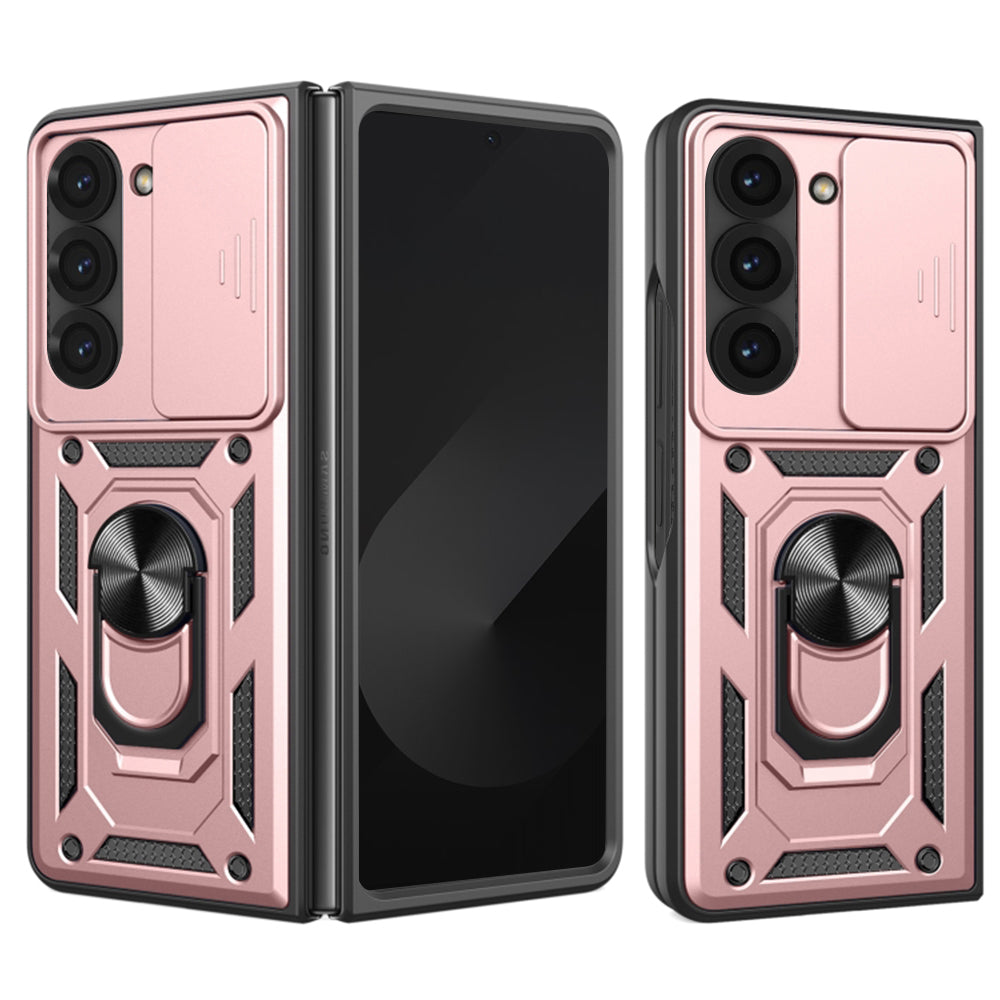 Coque pour Samsung Galaxy Z Fold6 F956, Techsuit, CamShield, Rose
