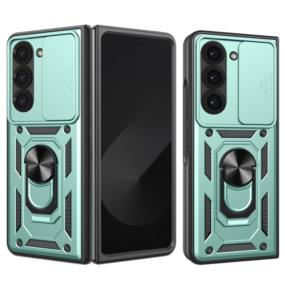 Coque pour Samsung Galaxy Z Fold6 F956, Techsuit, CamShield, Vert