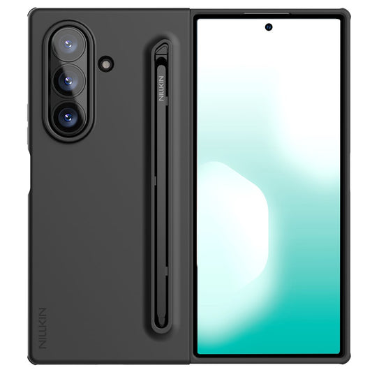 Coque pour Samsung Galaxy Z Fold7 F966, Nillkin, Flex Pure avec support S-Pen, Noire