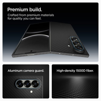 Étui pour Samsung Galaxy Z Fold7 F966, Spigen, Air Skin, Noir ACS09555