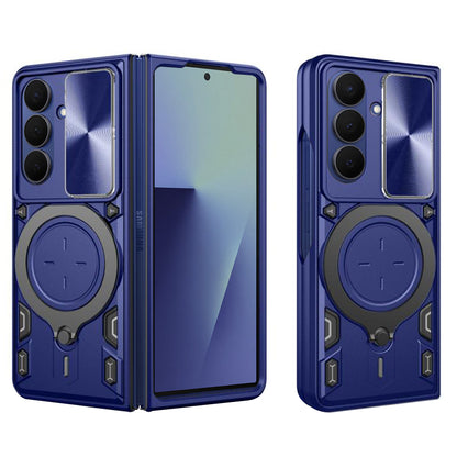 Coque pour Samsung Galaxy Z Fold7 F966, Techsuit, CamGuard Pro, Bleue