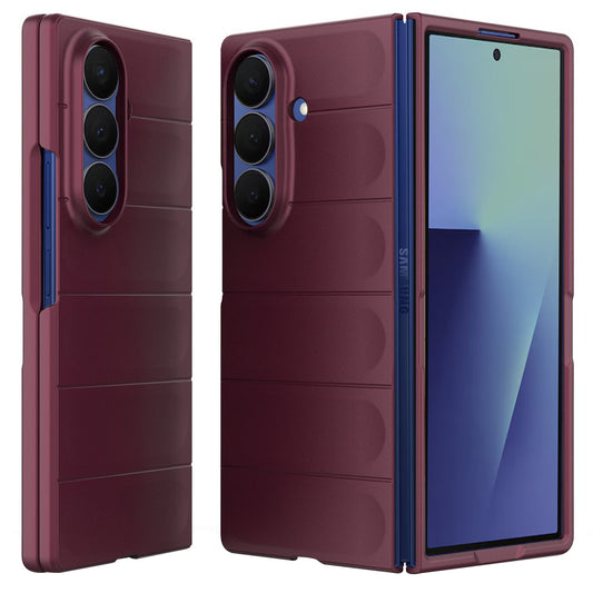 Coque pour Samsung Galaxy Z Fold7 F966, Techsuit, Magic Shield, Bordeaux