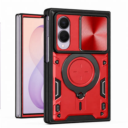 Coque pour Samsung Galaxy Z Fold8 F971, Techsuit, CamGuard Pro, Rouge
