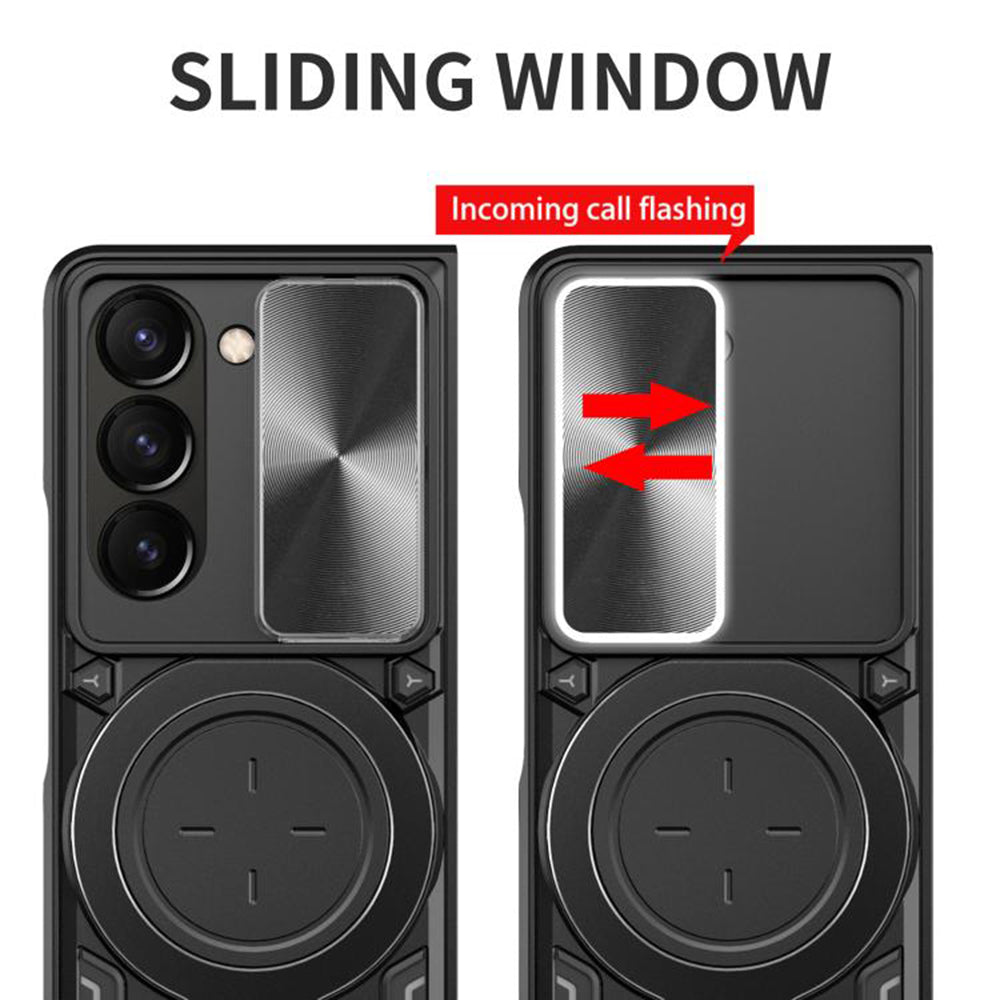 Coque pour Samsung Galaxy Z Fold8 F971, Techsuit, CamGuard Pro, Rouge