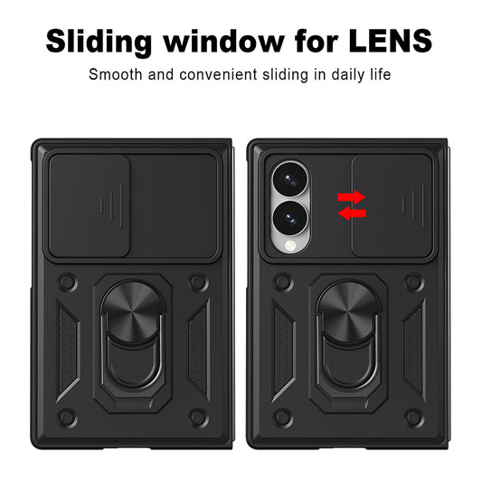 Coque pour Samsung Galaxy Z Fold8 F971, Techsuit, CamShield, Dorée