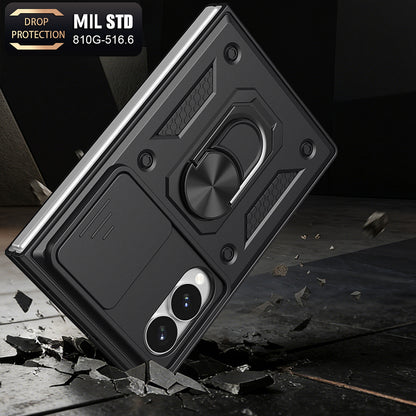 Coque pour Samsung Galaxy Z Fold8 F971, Techsuit, CamShield, Dorée