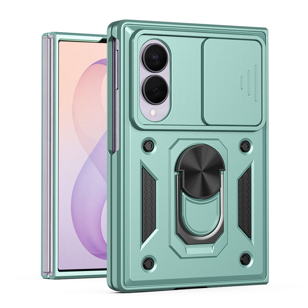 Coque pour Samsung Galaxy Z Fold8 F971, Techsuit, CamShield, Vert