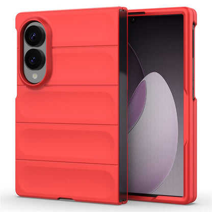Coque pour Samsung Galaxy Z Fold8 F976, Techsuit, Magic Shield, Rouge