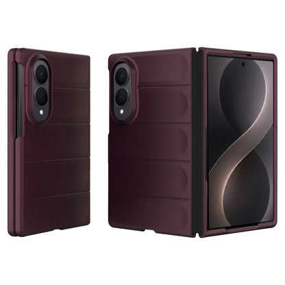Coque pour Samsung Galaxy Z Fold8 F976, Techsuit, Magic Shield, Bordeaux