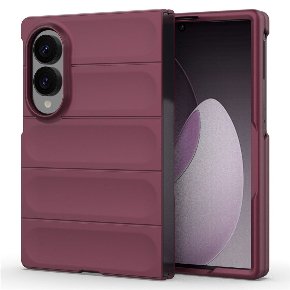 Coque pour Samsung Galaxy Z Fold8 F976, Techsuit, Magic Shield, Bordeaux
