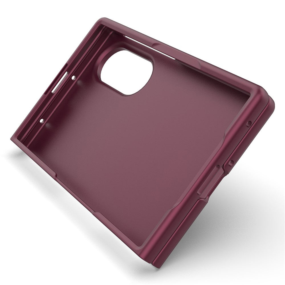 Coque pour Samsung Galaxy Z Fold8 F976, Techsuit, Magic Shield, Bordeaux