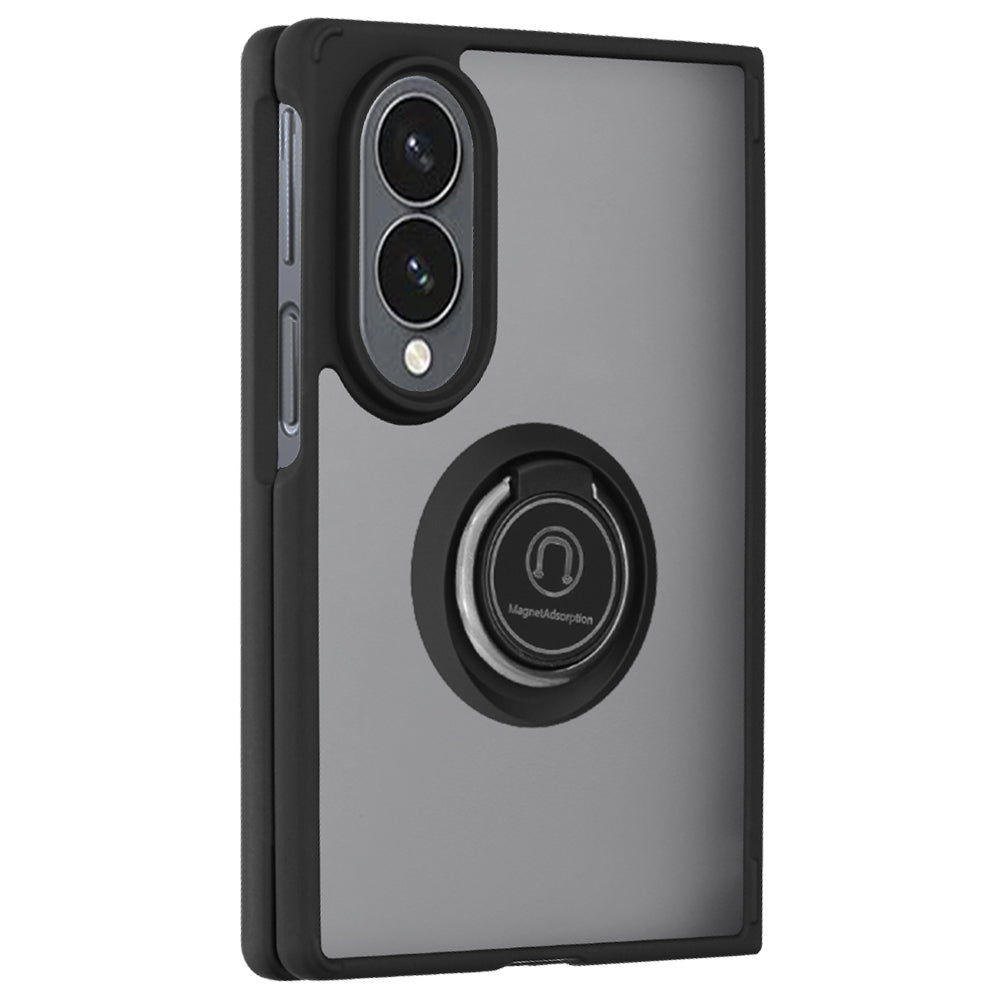 Coque pour Samsung Galaxy Z Fold8 F976, Techsuit, Glinth, Noire